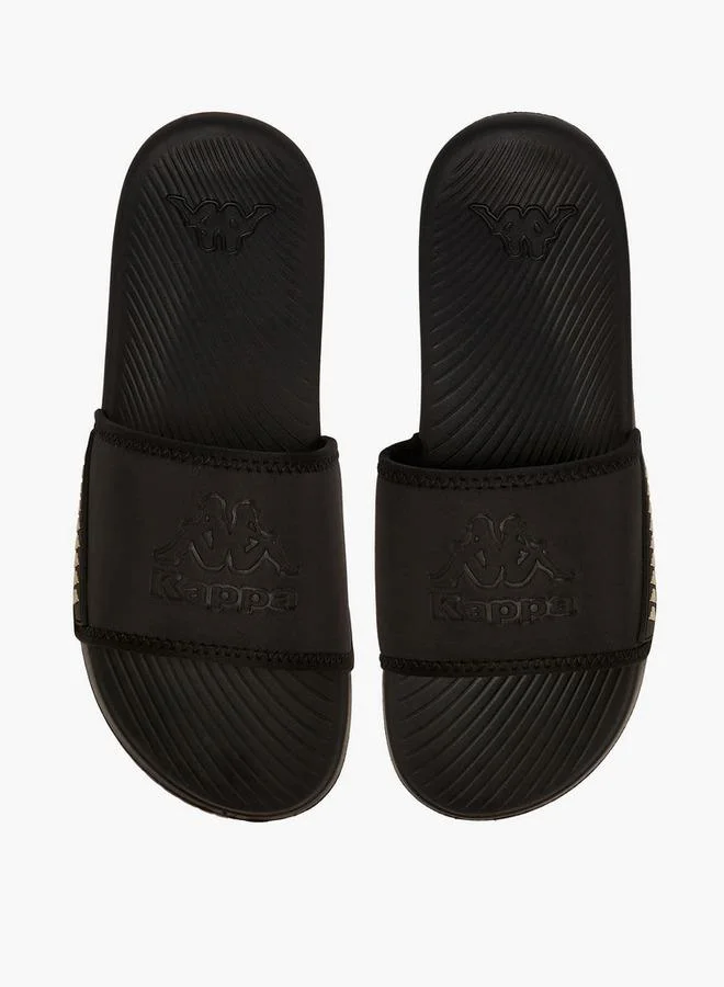 كابا Men Logo Embossed Slides